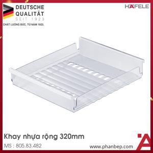 Khay nhựa móc ắp trong tủ áo Hafele 805.83.482