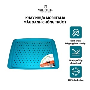 Khay nhựa Moriitalia màu xanh dương FY30010