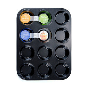 Khay nướng bánh Carlmann CM008259 - 12 cup