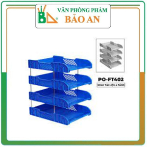 Khay tài liệu 4 tầng Pro-office PO-FT402