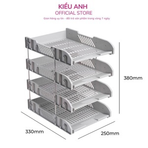 Khay tài liệu 4 tầng Pro-office PO-FT402