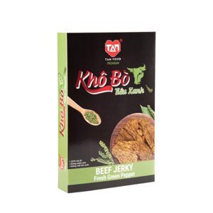 Khô bò Tam Food Premium vị tiêu xanh 250g