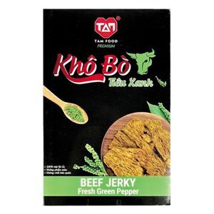 Khô bò Tam Food Premium vị tiêu xanh 250g