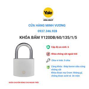 Khóa Bấm Yale y120db/60/135/1/5