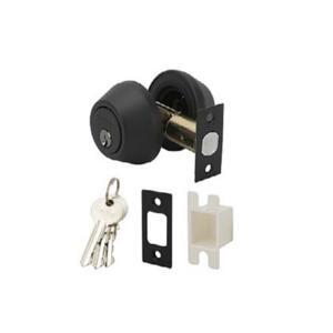 Khoá cóc 2 đầu chìa đen mờ Hafele 911.83.569