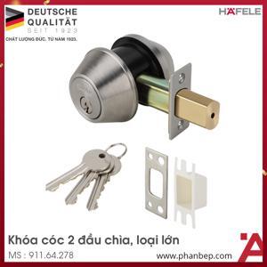 Khóa cóc 2 đầu chìa Hafele 911.64.278