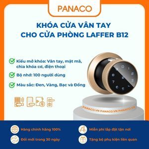 Khóa cửa thông minh Laffer B12