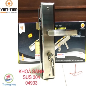 Khóa cửa chính inox Việt Tiệp 04933