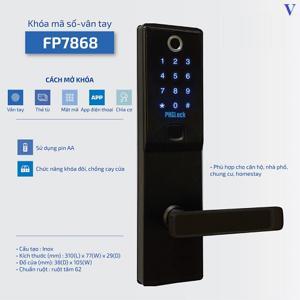 Khóa cửa điện tử PHGLock FP7868