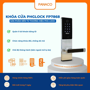 Khóa cửa điện tử PHGLock FP7868