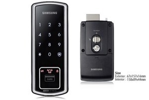 Khóa cửa điện tử Samsung SHS-D600XMK/EN