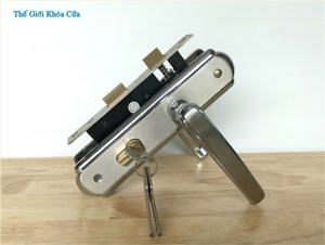 Khóa cửa gỗ bằng hợp kim Huy Hoàng EX-5812