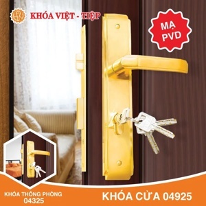 Khoá cửa hợp kim PVD Việt Tiệp 04925