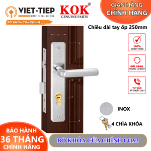 Khoá cửa Inox Việt Tiệp 04193