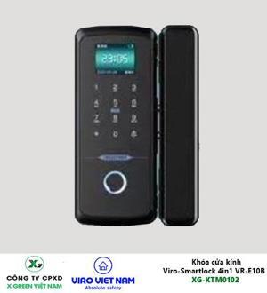Khóa cửa kính 4in1 Viro-Smartlock VR-E10B