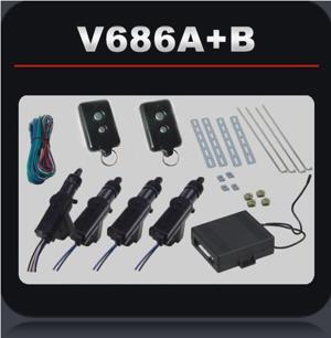 Khóa cửa liền chuột GIORDON V686AB