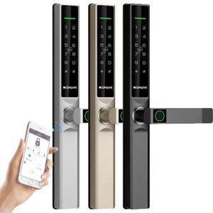 Khóa cửa nhôm xingfa wifi Widmann F11