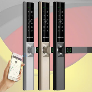 Khóa cửa nhôm xingfa wifi Widmann F11