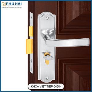 Khóa Cửa Tay Gạt Việt Tiệp 04504