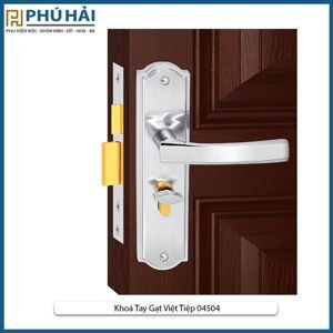Khóa Cửa Tay Gạt Việt Tiệp 04504