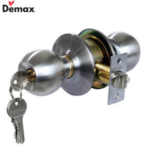 Khóa cửa tay nắm tròn Demax LK301 SS