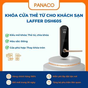 Khóa cửa thẻ từ khách sạn Laffer DSH605