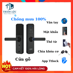 Khóa cửa thông minh 5 in 1 Laffer LX08N