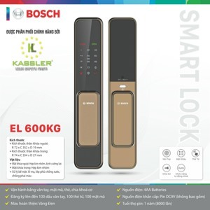 Khóa cửa vân tay Bosch EL600