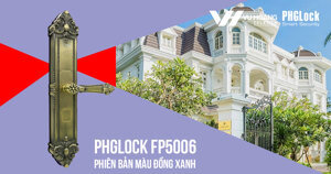 Khóa cửa vân tay cho biệt thự PHGLOCK FP6020