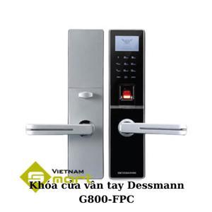 Khóa cửa vân tay Dessmann G800-FPC