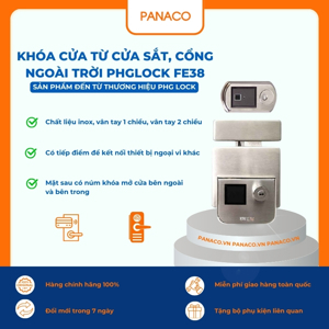 Khóa cửa vân tay điện từ PHGLock FE38