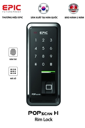 Khóa cửa vân tay Epic PopScan H