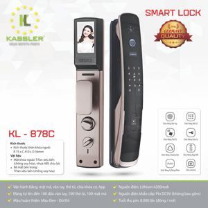 Khóa cửa vân tay Kassler KL-878C