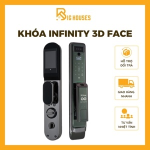 Khoá cửa vân tay Kitos Infinity 3D Face