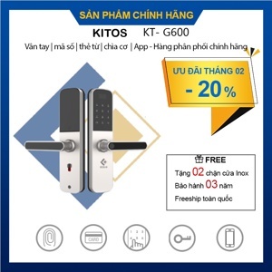 Khóa cửa vân tay Kitos KT-G600