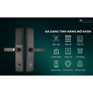 Khoá cửa vân tay Kitos KT-G900 Plus