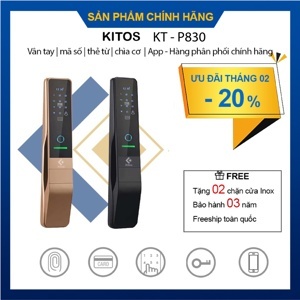 Khóa cửa vân tay Kitos KT-P830