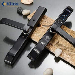 Khóa cửa vân tay nhôm kính xingfa Kitos KT-AL410