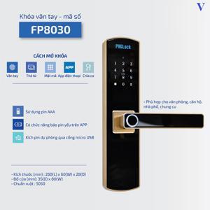 Khóa cửa vân tay PHGLock FP8030