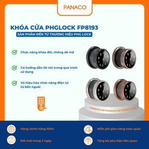 Khóa cửa vân tay PHGLOCK FP8193