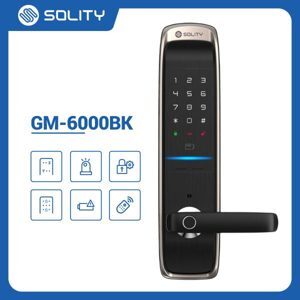 Khóa cửa vân tay Solity GM-6000BK