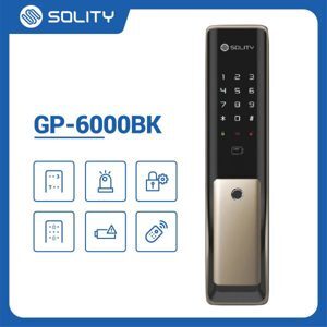 Khóa cửa vân tay Solity GP-6000BK