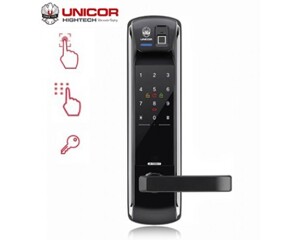 Khóa cửa vân tay Unicor UN-7200BK-F