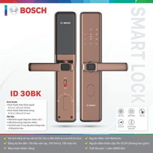 Khóa điện từ Bosch ID30BK (ID-30BK)