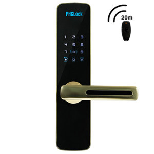 Khóa điện tử PHGLock KR7153W Gold Remote