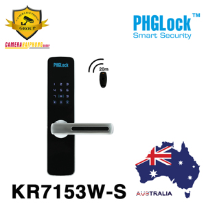 Khóa điện tử PHGLock KR7153W Silver Remote