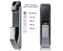 Khóa điện tử Samsung SHS-P718LMK/EN