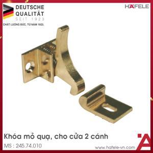Khóa mỏ quạ cho cửa 2 cánh Hafele 245.74.010