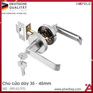 Khóa tay nắm cửa đi dạng cong Hafele 499.63.970
