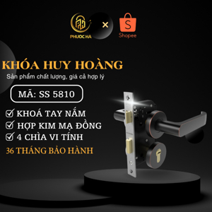 khóa tay nắm Huy Hoàng Phân thể SS-5810
